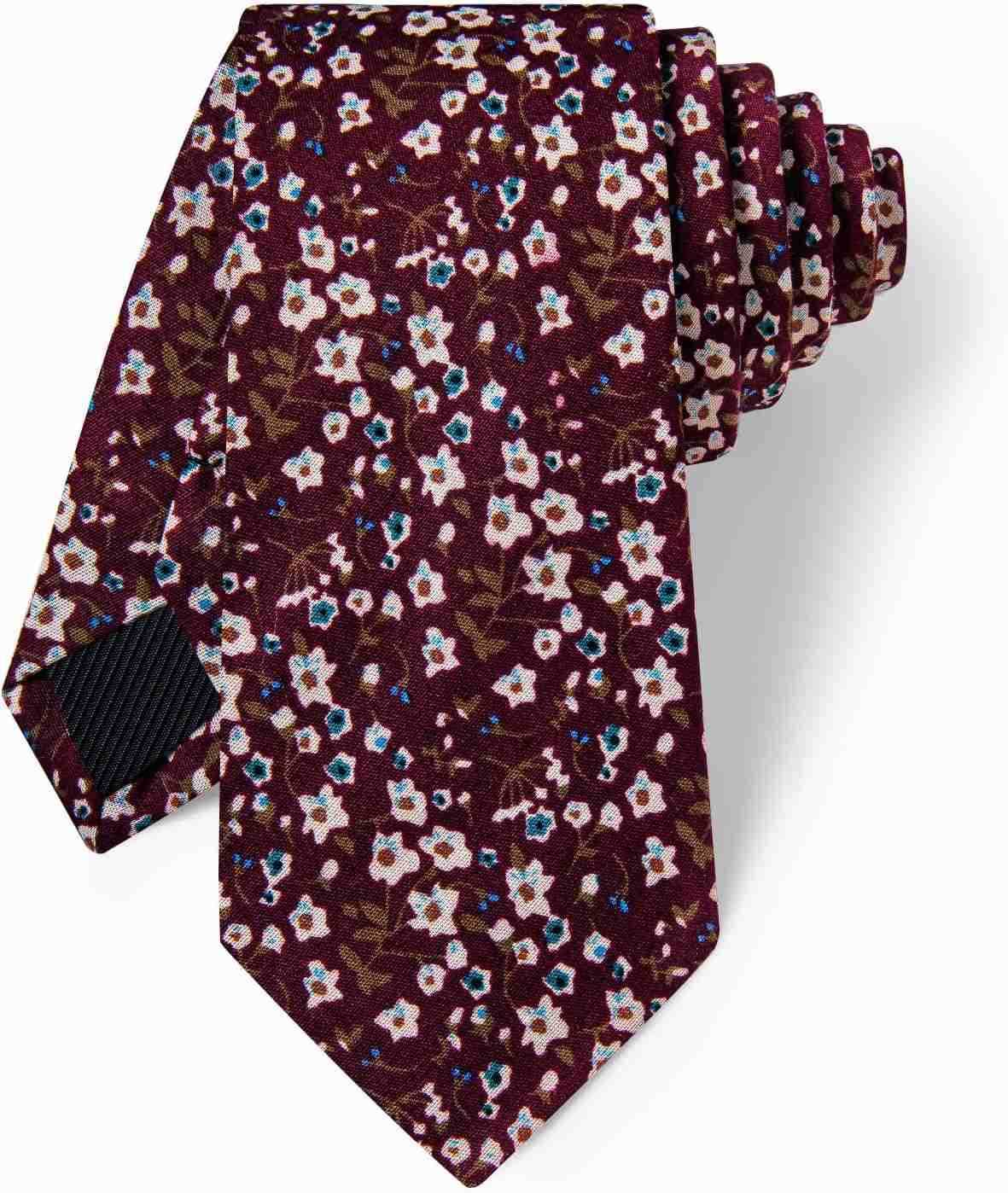 Tie for Men 25 Printed Skinny Necktie Pocket Square Tie Clip Set Flower Wedding Party GroomW250904