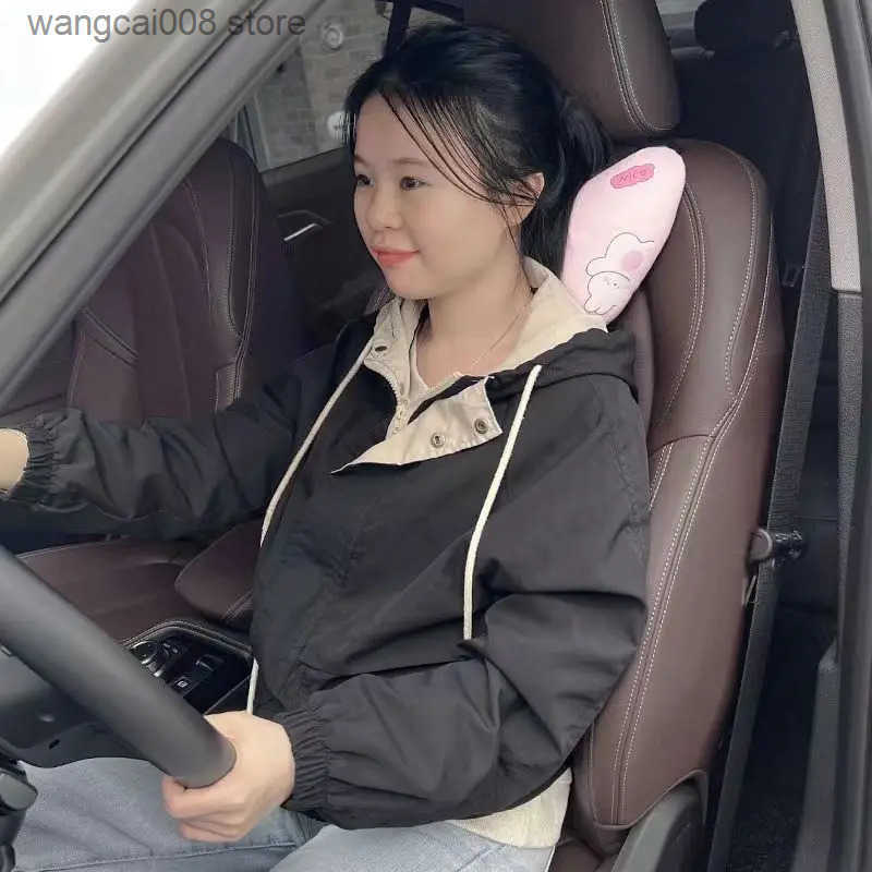 Car Sleep Headrest on Car for Children and Adult Long Travel Kids Neck Pillow And Chin Rest Cute Cushion Support Sleepy Heads S250904