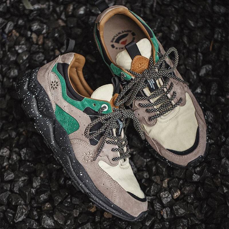 Maden 80's Retro Splicing Jogging for Versatile Breathable Comfortable Sneakers Outdoor Low-top Casual Men Board Shoes ddmysaturn