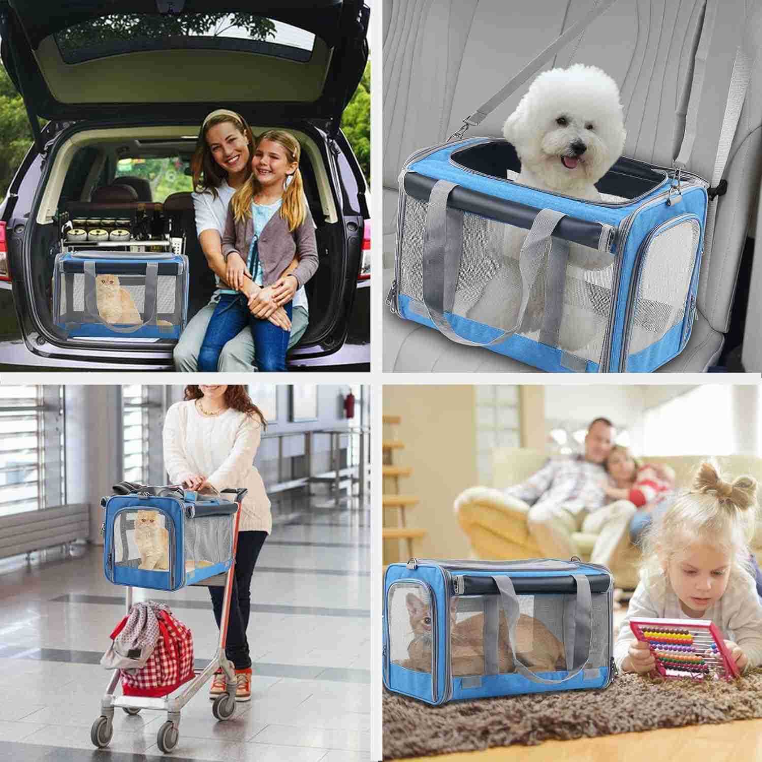 Large Cat Carriers Dog Soft Sided Carriers Cat Soft Sided Carriers Airline Approved Kitten Carrier Reptile Carrier Squirrel Carrier Guinea Pig Carrier