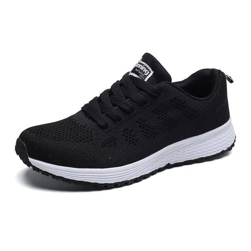 Fashion Breathable Casual Walking Mesh Flat Woman White Sneakers Women 2022 Tenis Feminino Female Shoes ddmysaturn