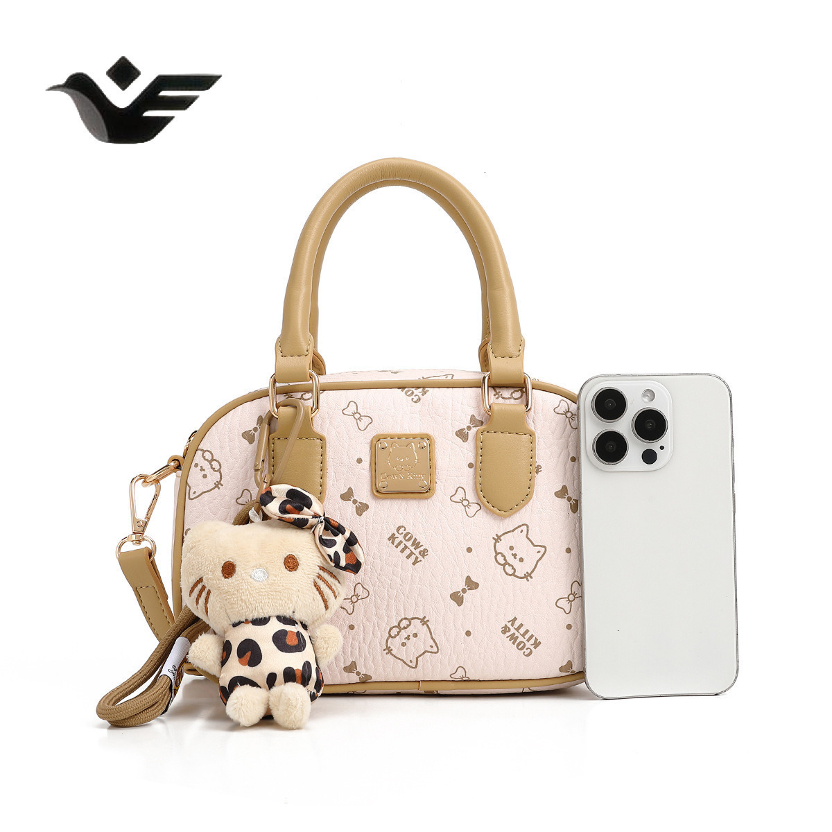 Feiyan Free Shipping New Designer Bag Luxury Shopping Bag Fashion Printed Elegant Handheld Bowling Bag For Women Casual Versatile High-end Cute Cross-