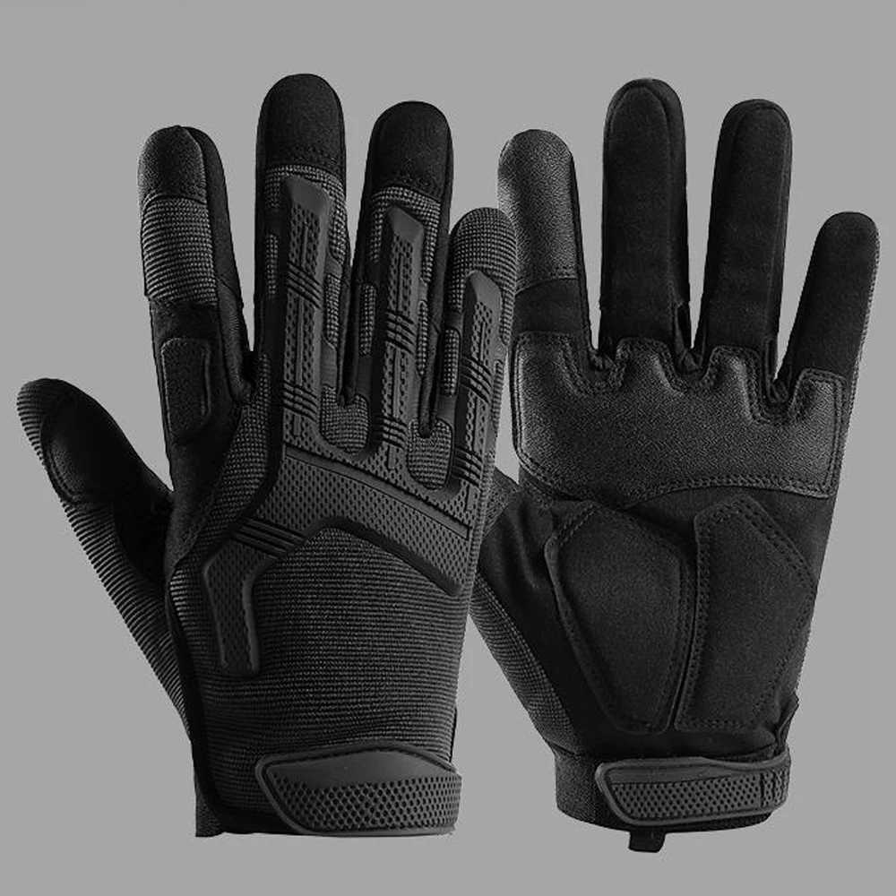 1Pair Super Seal Technician Gloves Outdoor Tactical Combat Training Men Women Special Forces On Duty Motorcyc AllFinger TouXJ250904