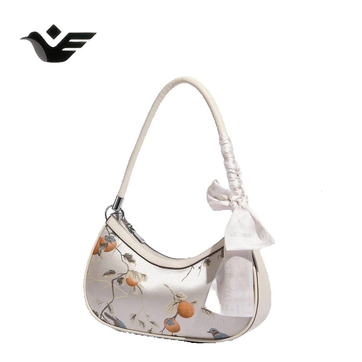 Feiyan Free Shipping New Designer Bag Luxury Shopping Bag Handheld Small Square Bag For Women New Style New Chinese Embroidery Single Shoulder Bag