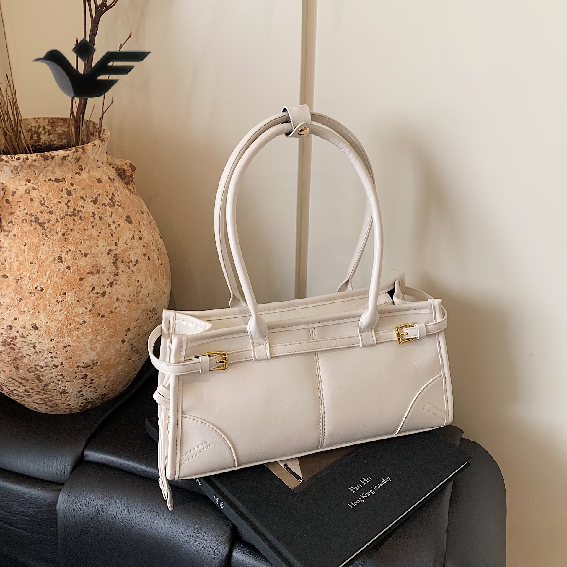 Feiyan Free Shipping New Designer Bag Luxury Shopping Bag Vintage Large Capacity Luxury Niche High-end Underarm Bag Tote Bag Single Shoulder Oil Wax L