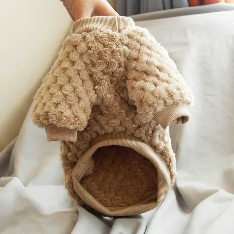 Warm Outfit Fleece Pet Clothes Sweater Cute Chihuahua Print Coat Small Medium Dog Clothes Hoodie et Teddy Bulldog Chihuahua W250904