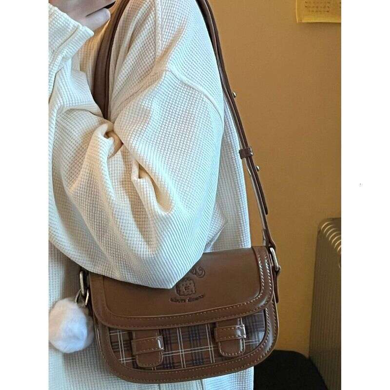 Luxury bag New Bakery Sweet and Cute Girl Cambridge Underarm Tofu Bun High end Crossbody Shoulder Bag