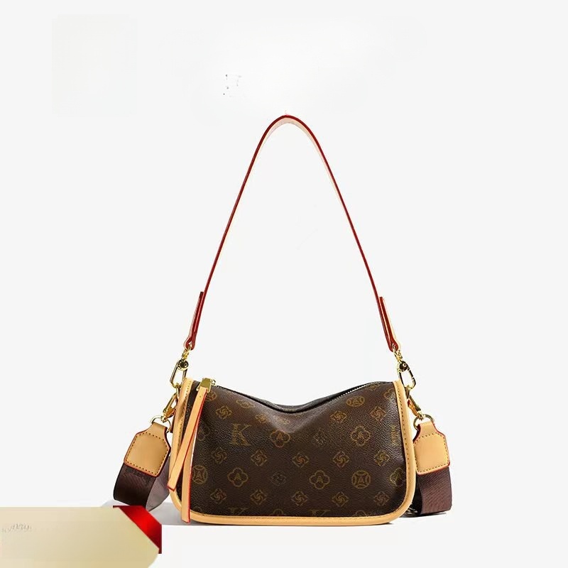 TB BHULAMTE Designer's High-quality Crescent-shaped Bag, Fashionable Light Luxury Retro Wandering Bag Casual Crossbody Bag Single-shoulder Armpit