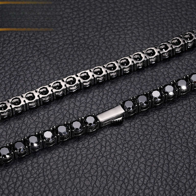 Fashion Trends Cuban Moissanite New Trendy Arrivals Hot Selling Iced Out Hip Hop Tennis Chain Necklace