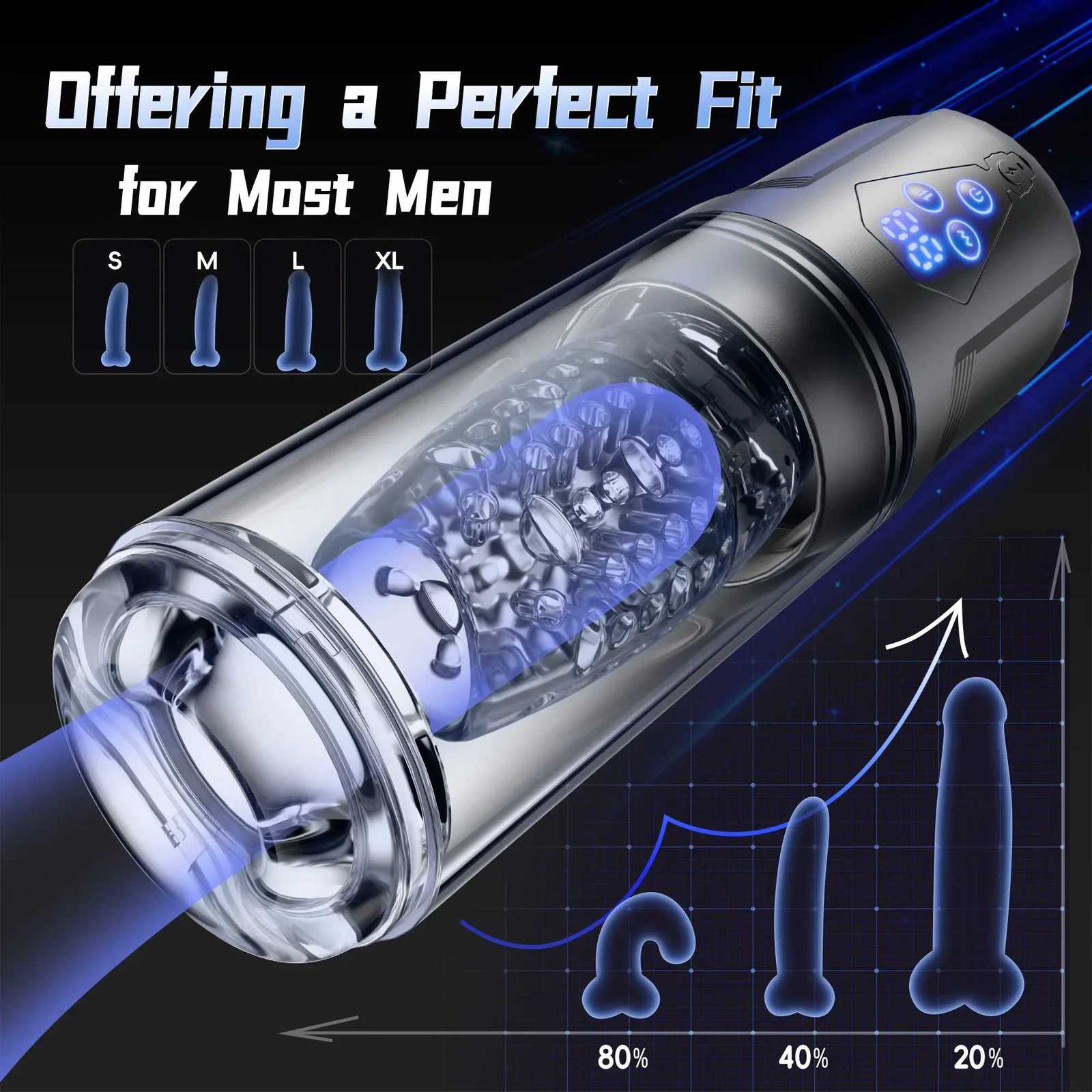 KUSHOR 3 in 1 Male Masturbator Sex Toy with App Control Realistic Blowjob Machine 9 Thrusting Rotating Vibrating Male StrokerXJ250905