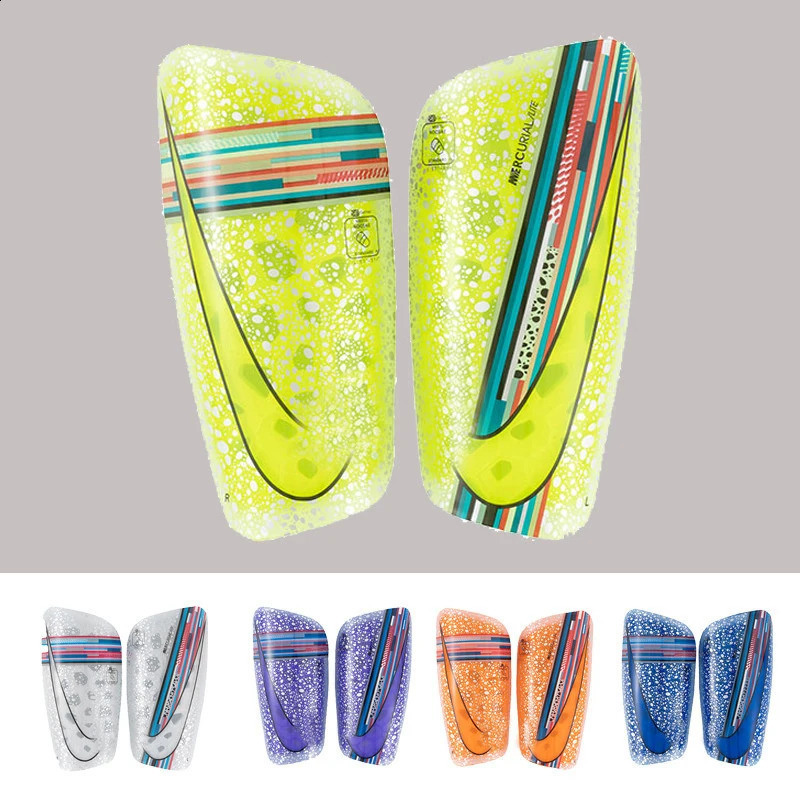 Sports Shin Guardsprofessional Adult Soccer Guardsthickened DoubleLayer Inserts Breathable Holes Leg Guards 250904