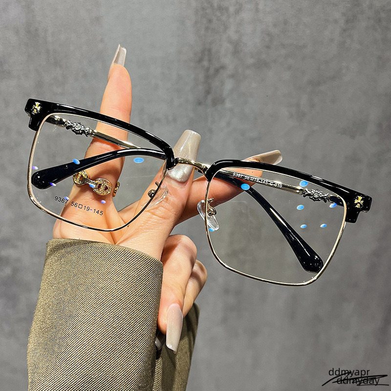 Ddmyday Designer ddmyday For Women Men Business Anti-Blue Light Flat Mirror Glasses Square Frame Sunglasses Kp822 Ddmyday Ddmyday Ddmyday Ddmyday