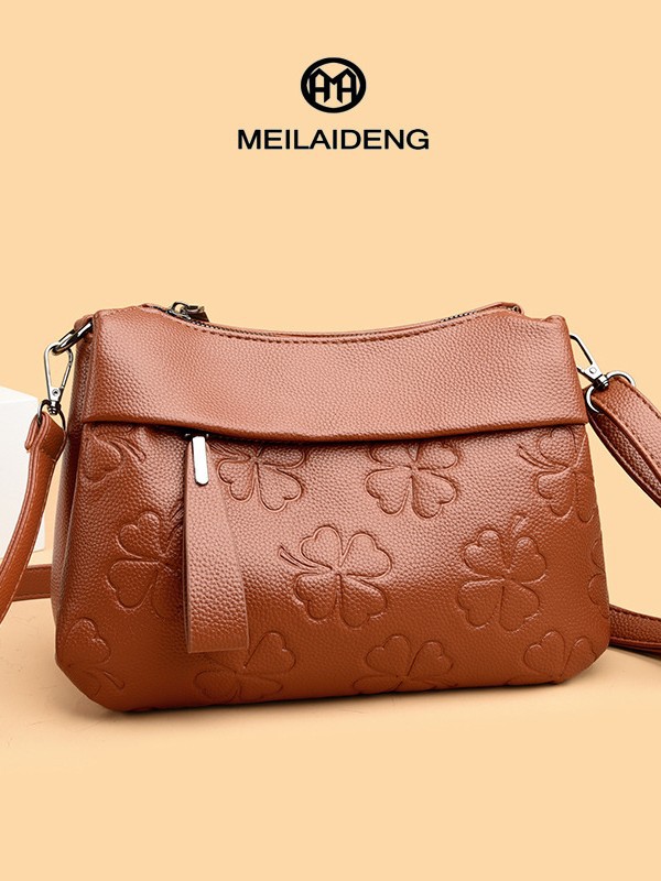 Autumn New Style Versatile And Simple Women's Small Shoulder Crossbody Middle-Aged Hanging Bag