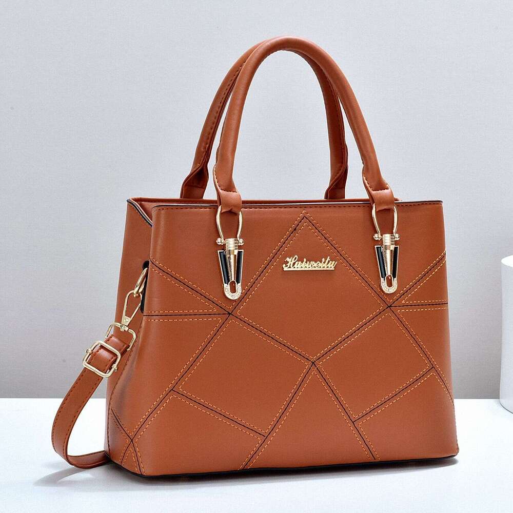 Large Capacity Handbag Classic Style Women's Shoulder Crossbody Fashionable High-end Bag