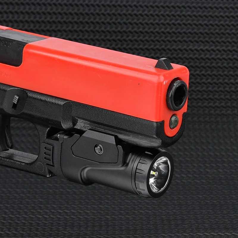 New tactical FOXTROT1X hanging flashlight 800lm illumination hunting weapon air gun reconnaissance light LED light 20mm trackXJ250905