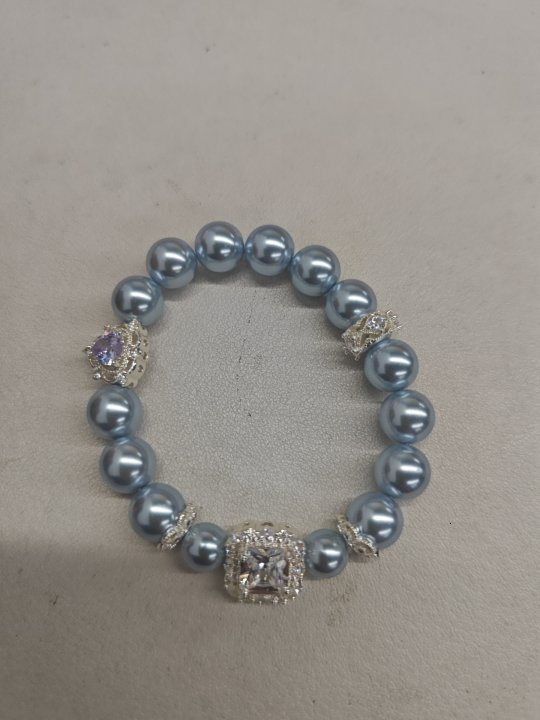 Pearl Zircon Heart Beaded Exquisite Elegant Bracelet Versatile Niche High-end Feel Women's Jewelry