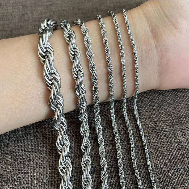 SC Fine Jewelry Necklaces Custom Sterling Sier 14k Gold Plated Hiphop Miani Cuban Link Chain for Men Women