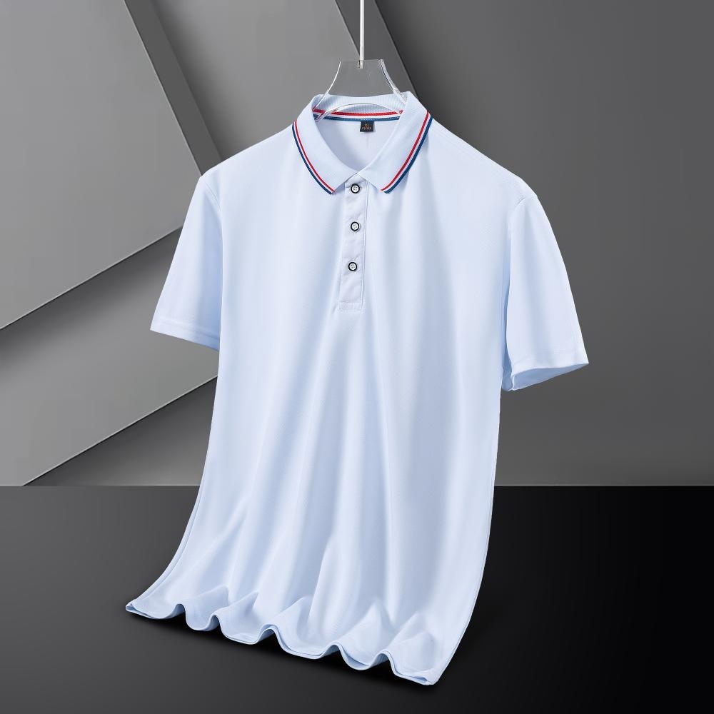 2268 Ultra-high value-performance silk-cotton POLO shirt