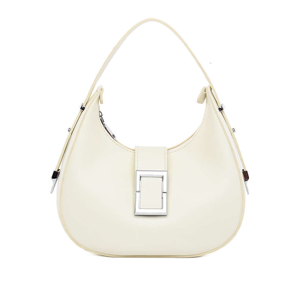 Dhpet_Wholesale Women's Crescent Crossbody Minimalist PU Leather Shoulder Bag Casual Moon Shape Purse For Daily Use