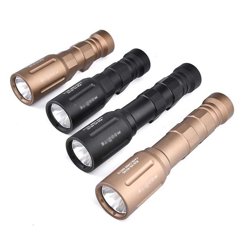 Sotac PLHV2 1300Lumen Tactical Led Powerful Flashlight Metal PLHv2 Scout Weapon Light For Picatinny Rail Hunting AirsoftXJ250905