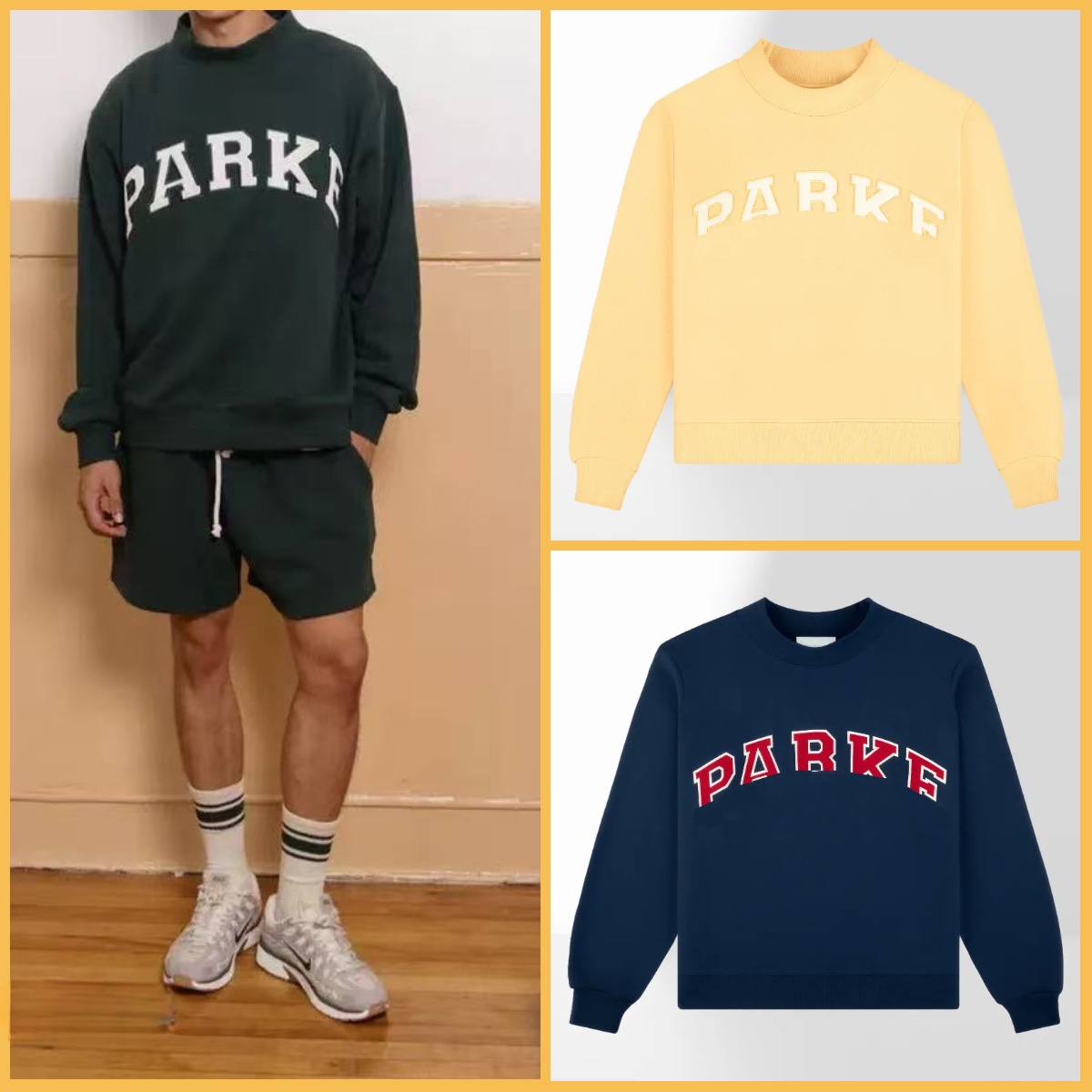 Parke Sweatshirt Womens Designer long sleeved Hoodies Autumn Loose Fit Letter Print Hoodie Sweatshirt Long Sleeve Pullover Hooded mens hip Hop Hoodie zipper hoodie