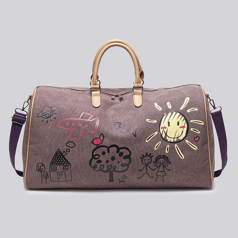 2025 New Travel Short Distance Large Capacity Handbag Gym Backpack Crossbody Bag