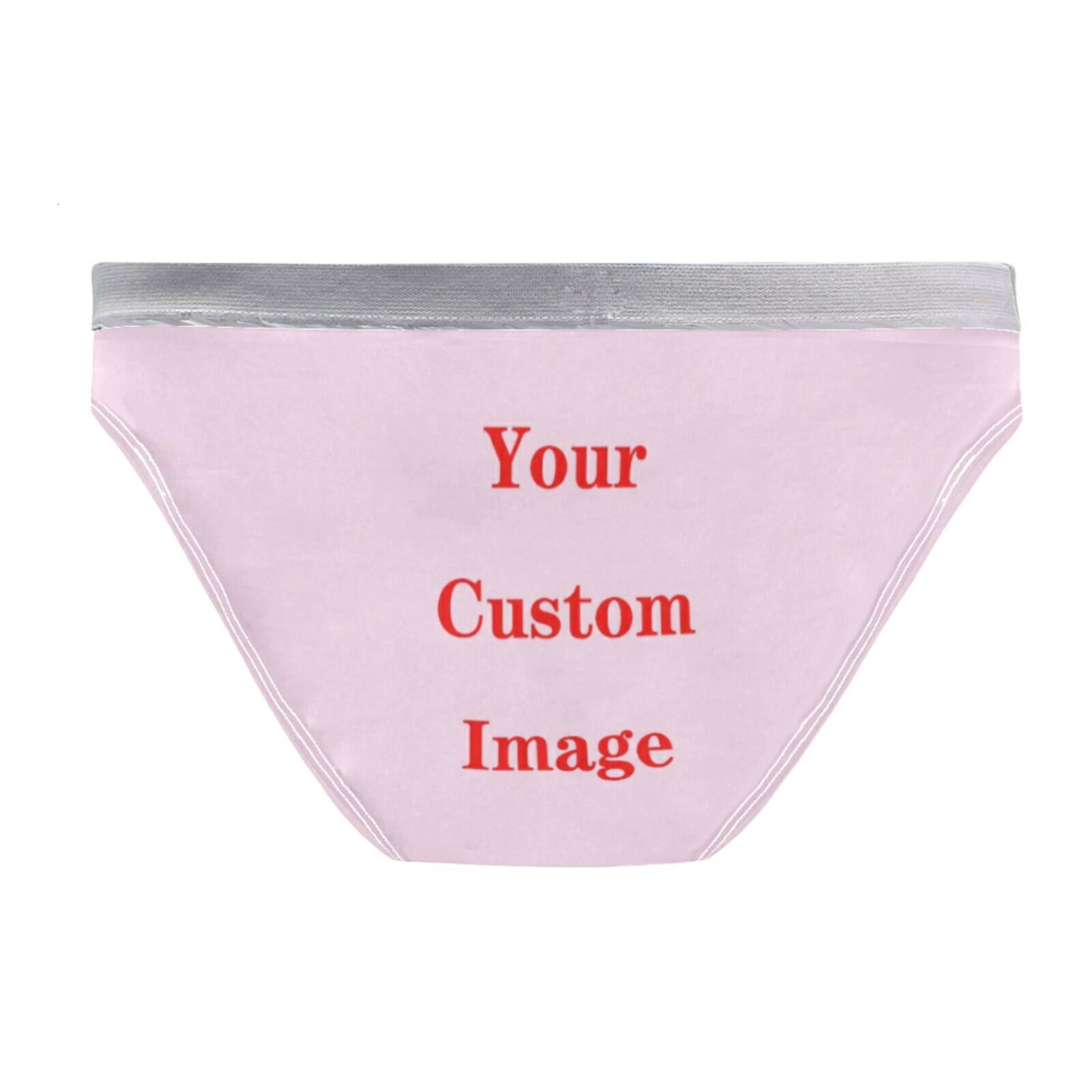 New Custom pattern Cotton Panties for Women Sexy Low Rise Briefs Female Seamless Underwear Girls Big Size Intimates Lingerie
