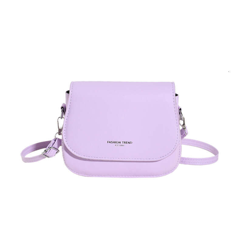 Korean Women's Versatile Niche Saddle New Trendy Fashion Small Casual Texture Simple Single Shoulder Crossbody Bag Wholesale