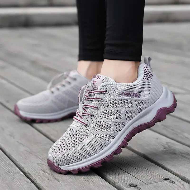 Fashion Sneakers for Men and Women Soft Vulcanize Sneakers Shoes Mesh Summer Sneakers Women Shoes Sneakers Shoe Woman Tenis Feminino Z250905
