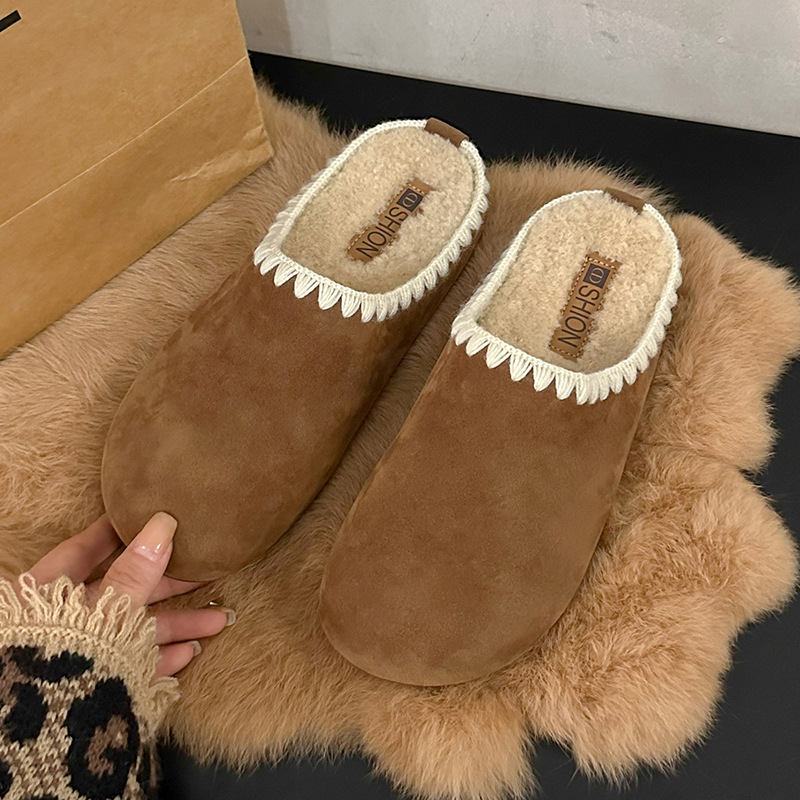 Hot new free shipping deisgner slippers for womens flat slippers brown New fashionable and versatile outdoor slippers