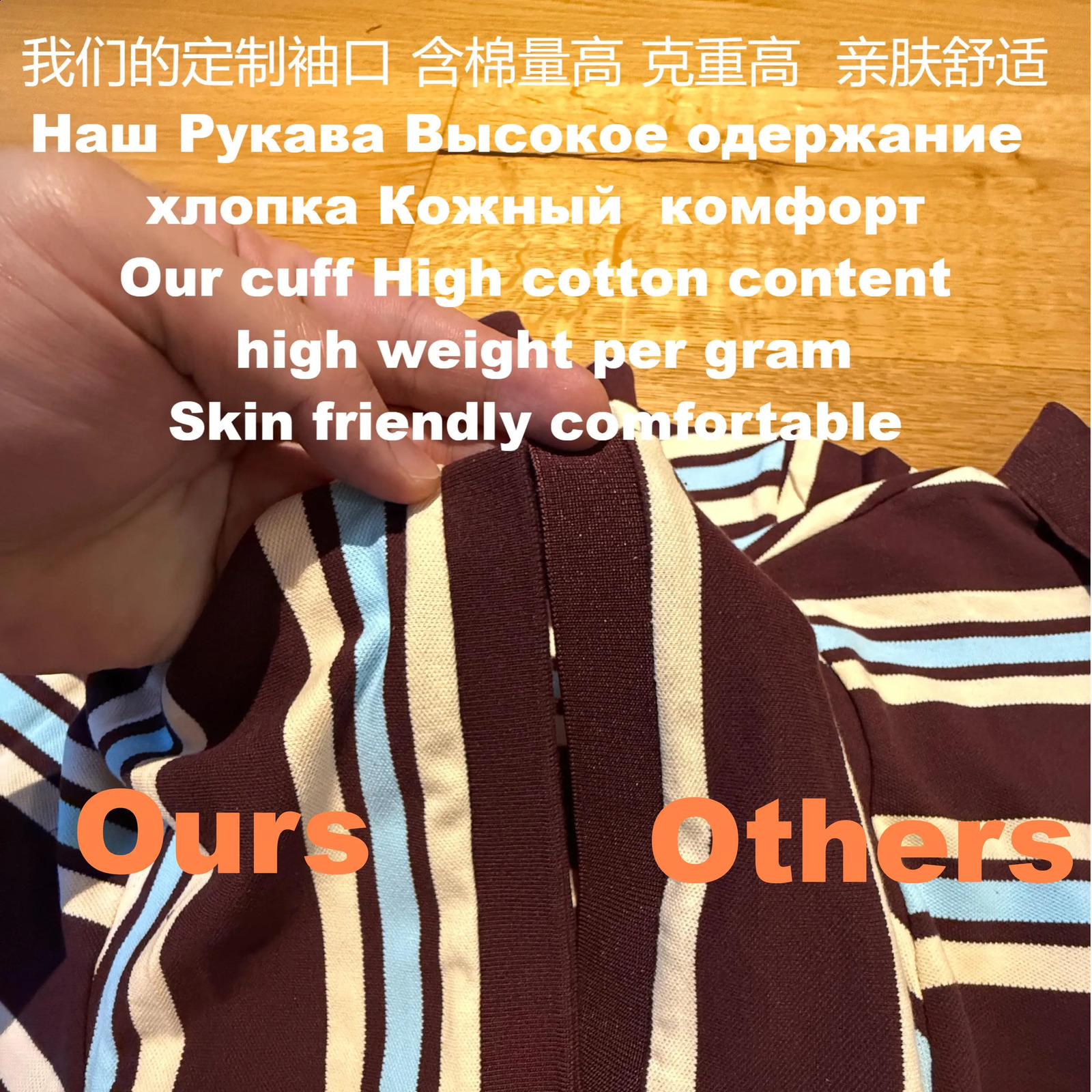 Summer Ladies Polo Shirts Woman Long Sleeve Crop Top Striped Vintage Clothes Mujer Streetwear Casual Tops Brown 250905