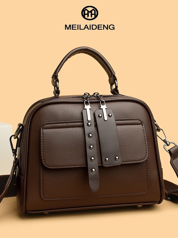 2025 New Stylish Versatile High-End Feel Multi-Layer Practical Niche Design Women's Handbag And Crossbody Bag