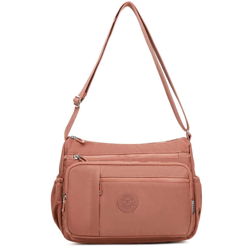 Casual Travel Mommy Water-Resistant Nylon Crossbody Bag