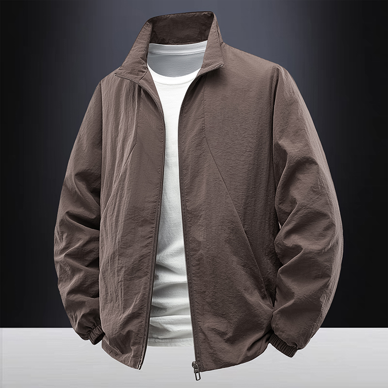 Clothing jacket men's autumn new style men's casual jacket wrinkle resistant, wear-resistant, comfortable, breathable, soft and simple