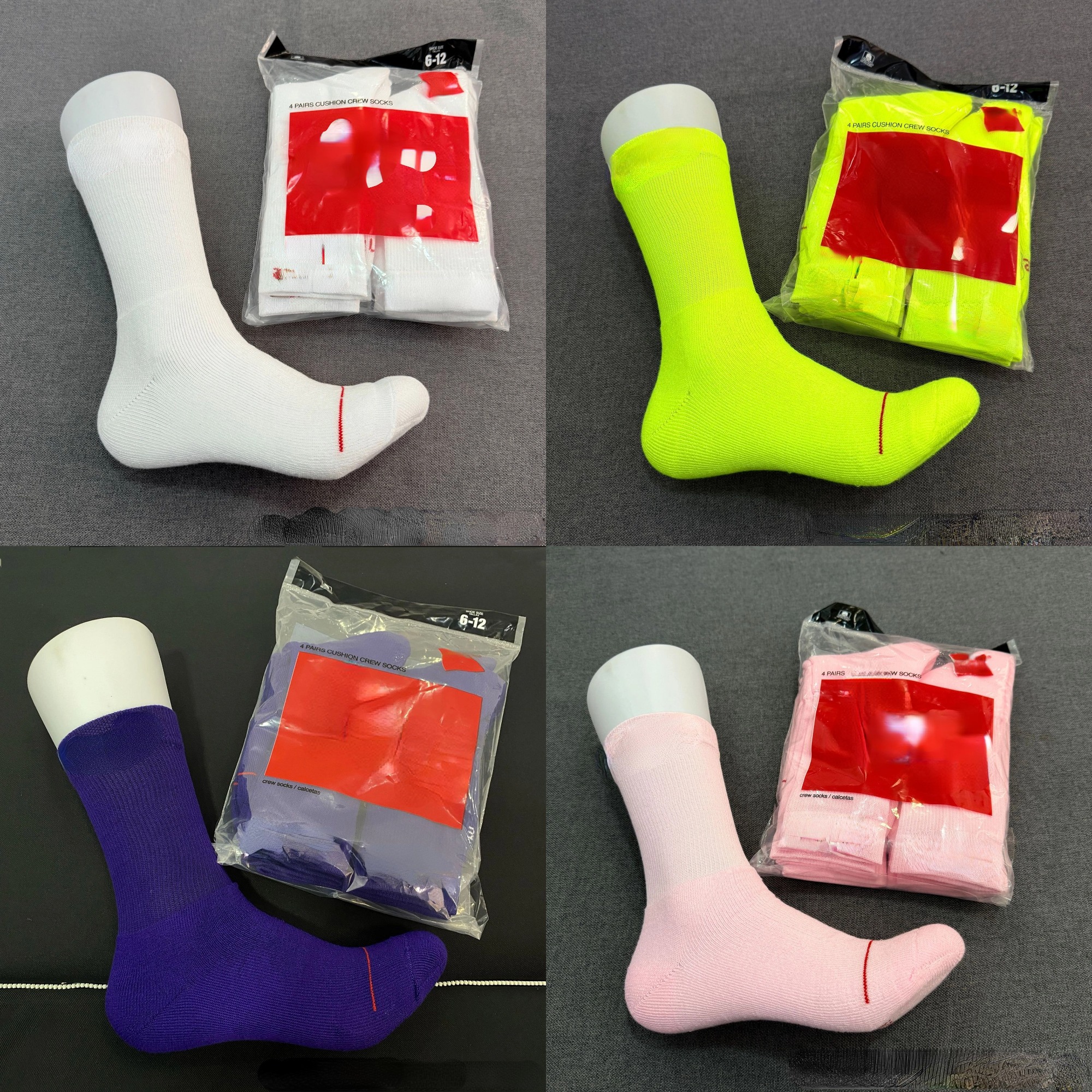 Men's Socks Designer Socks Luxury Four Pairs Of Sports Cotton Socks Letter Printed Fashion Casual Breathable Socks