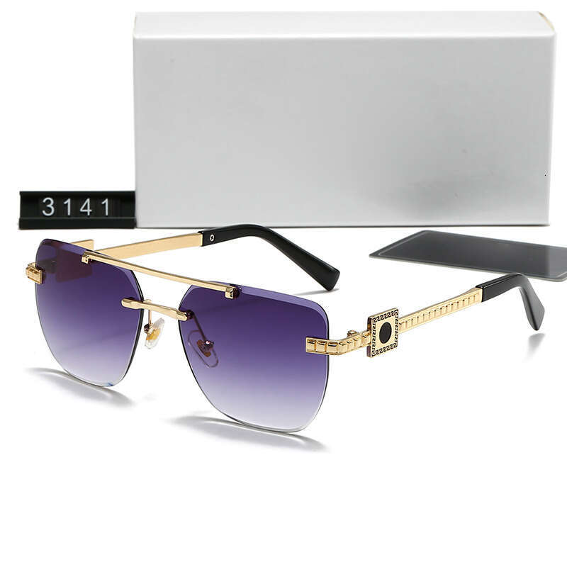 New Frameless Fashion Trendy Casual Driving Travel Tourist Sunglasses 3141 24c