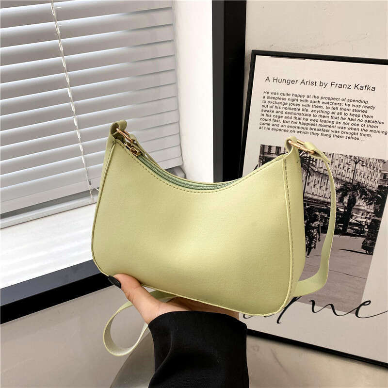 Handbag New 2024 Small Square Stylish Texture Shoulder Fashion Women's Underarm Bag