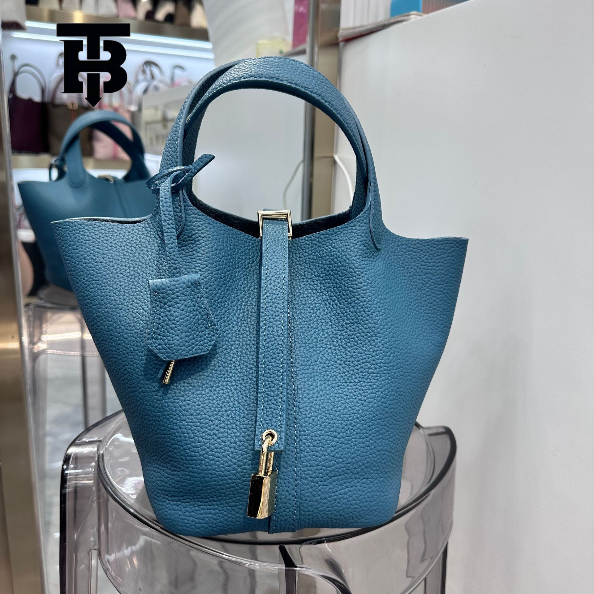 TB BHULAMTE Designer Bag 2025 New Bucket Bag Tote Bag Genuine Leather Handbag Mommy Bag Bride Luxury Bag Wedding Bag High-end Feel