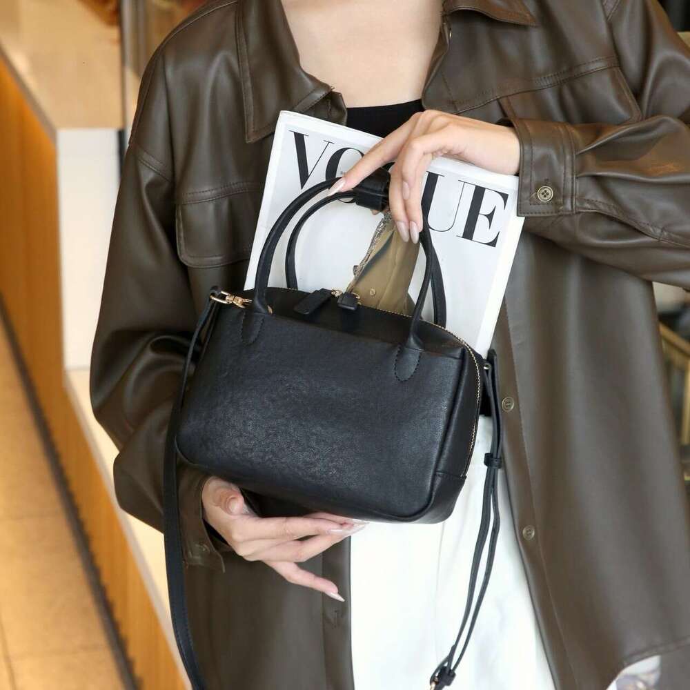 Genuine Leather Women's Small 2025 Spring Summer New Fashion Handbag High-Quality Texture Single Shoulder Crossbody Bag