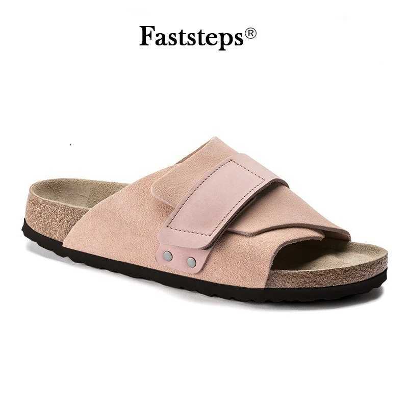 Briken stock Outdoor High Quality Suede Clogs Sandals Soft Fashion Brand Design Leather Mule Clog Shoes for Women Men W250905