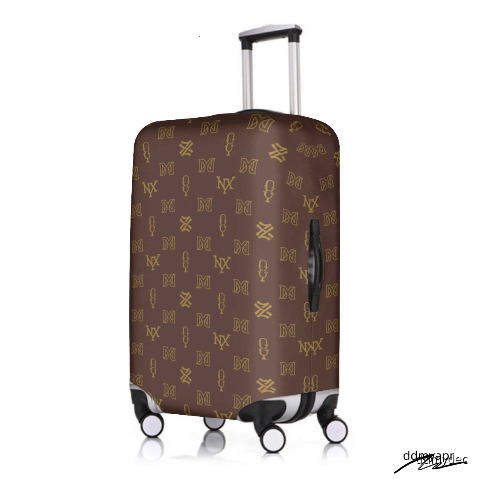 Classic Travel Lage Women Men Designer Dust Cover Protector Thickened Suitcase Covers Suitable 19-32 Inch Ddmydec