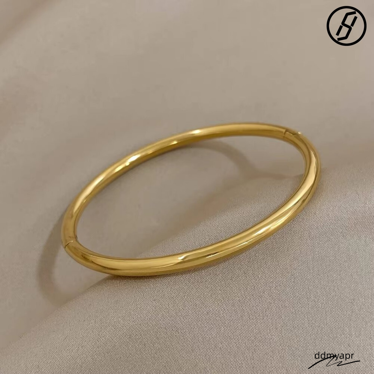 2025 ddmyday New Designer Necklace For Women Original Jewelry Gold Titanium Steel Zircon Couple Light Bracelet