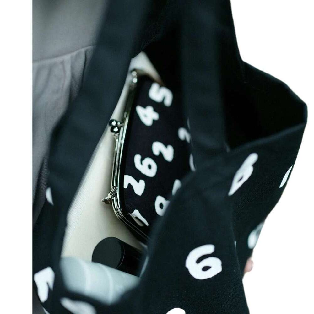 Trendy Brand Sousou Digital Casual Simple Canvas Tote Student Versatile Shoulder Bucket Bag