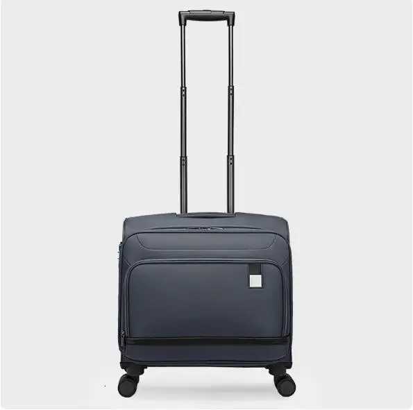 Men travel trolley suitcase 16 inch Rolling suitcase 18 inch Oxford Rolling Cabin suitcase Underseat luggage Suitcase Bags Z250905