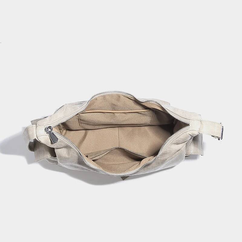 Casual Half Moon Bags For Women Designer Handbags Purses 2024 New In Multiple pockets Decoration Large Capacity Shoulder