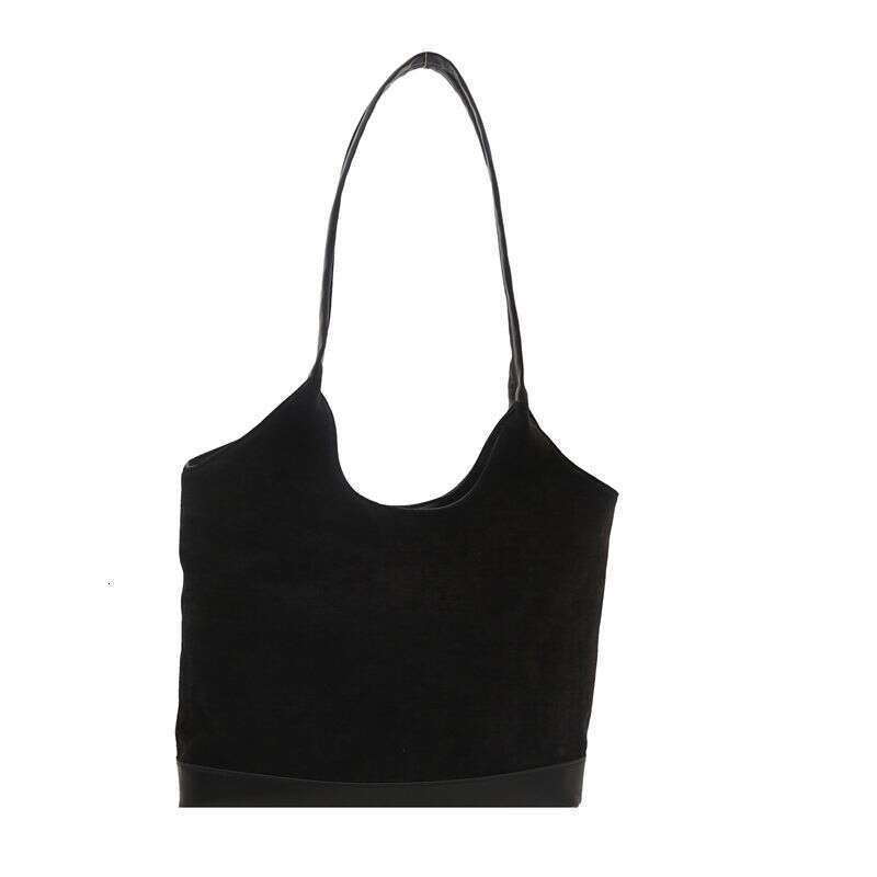 2024 Niche High-End Veet For Women New Large Capacity Shoulder Underarm Casual Versatile Commuter Tote Bag