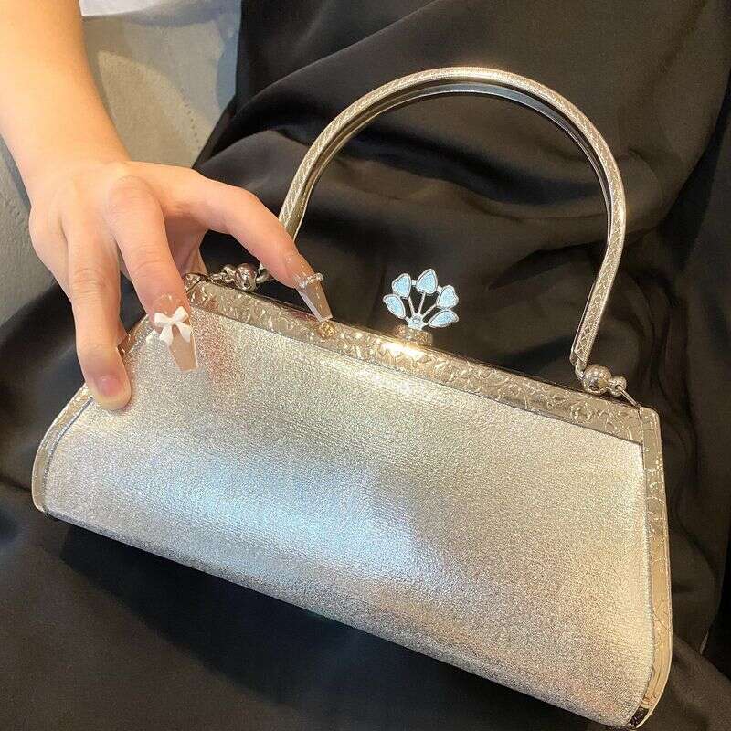 New Fashion Handbag Wedding Dress Shining Water Dia Sier Wine Party Evening Bag