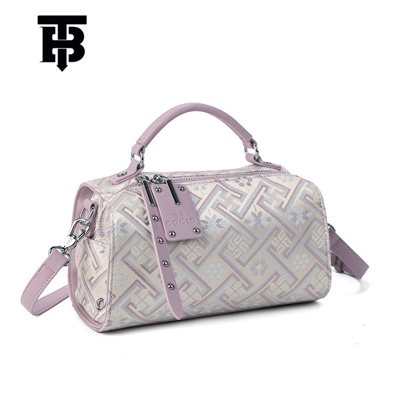 TB BHULAMTE Designer Bag New Printed Handbag For Women Large Capacity, Luxury Bag Commuting Versatile, Single Shoulder Crossbody Boston Pillow Bag
