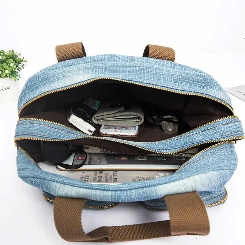 Casual Denim Women handbag High Quality Jeans female Crossbody Bag Vintage big Totes Travel Shoulder Bag Large Bolsa blue Z250903