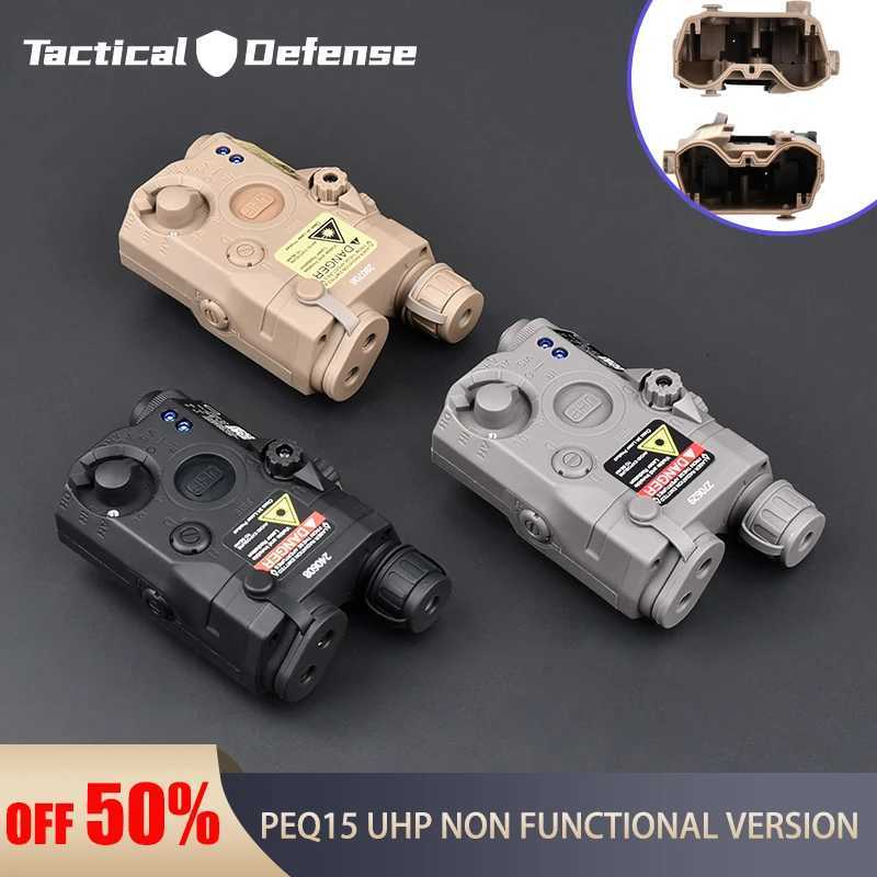 PEQ15 PEQ 15 UHP Dummy Nylon Plastic Toy Battery Box No Light Can Be Modified Decorative Accessories Case Fit hunting 20mm RailXJ250905
